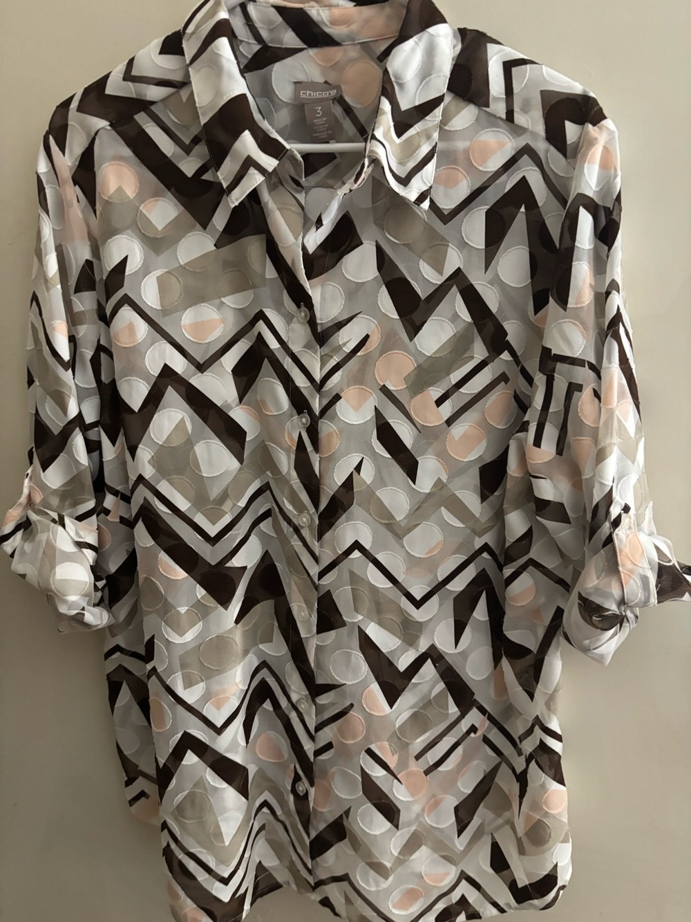 Chicos blouse size 3